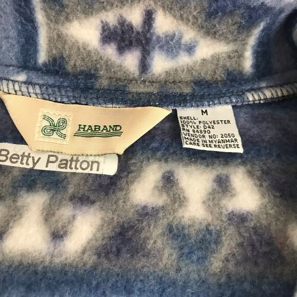 Haband grandma zip up fleece super warm med - Picture 4 of 11